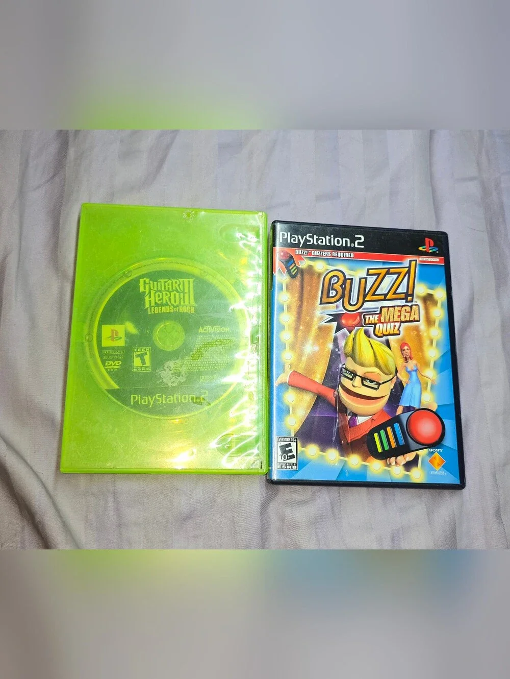 Lot of 2 Playstation 2 Games Vintage